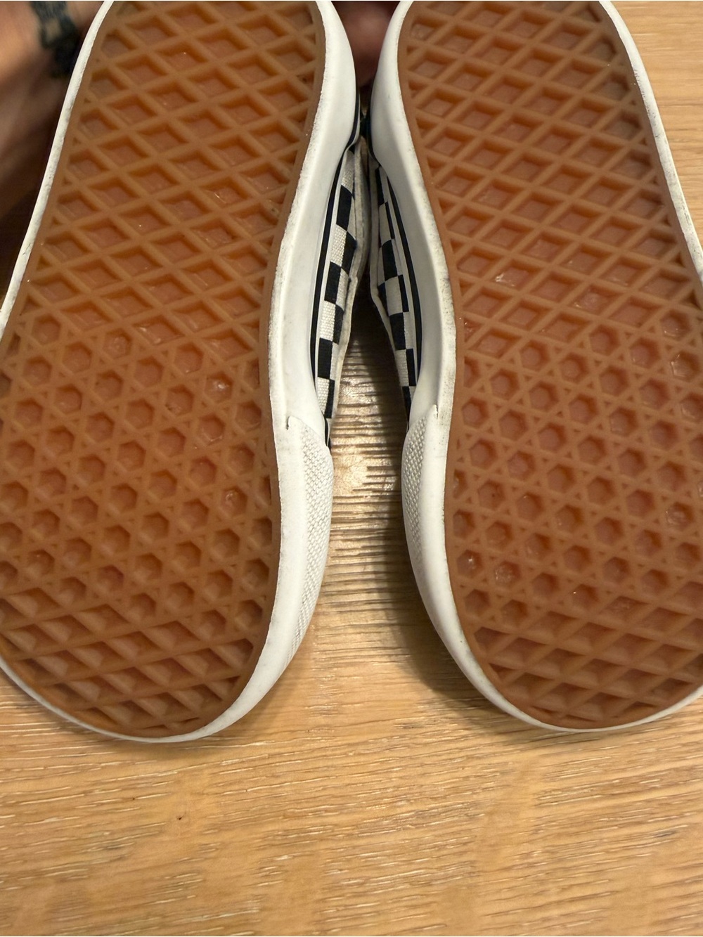Vans Toddler Size 6 Black White Checkerboard Sneakers - Picture 5 of 5
